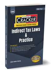 Taxmann Cracker - Indirect Tax Laws & Practice Book for CMA Final by Nidhi Mody